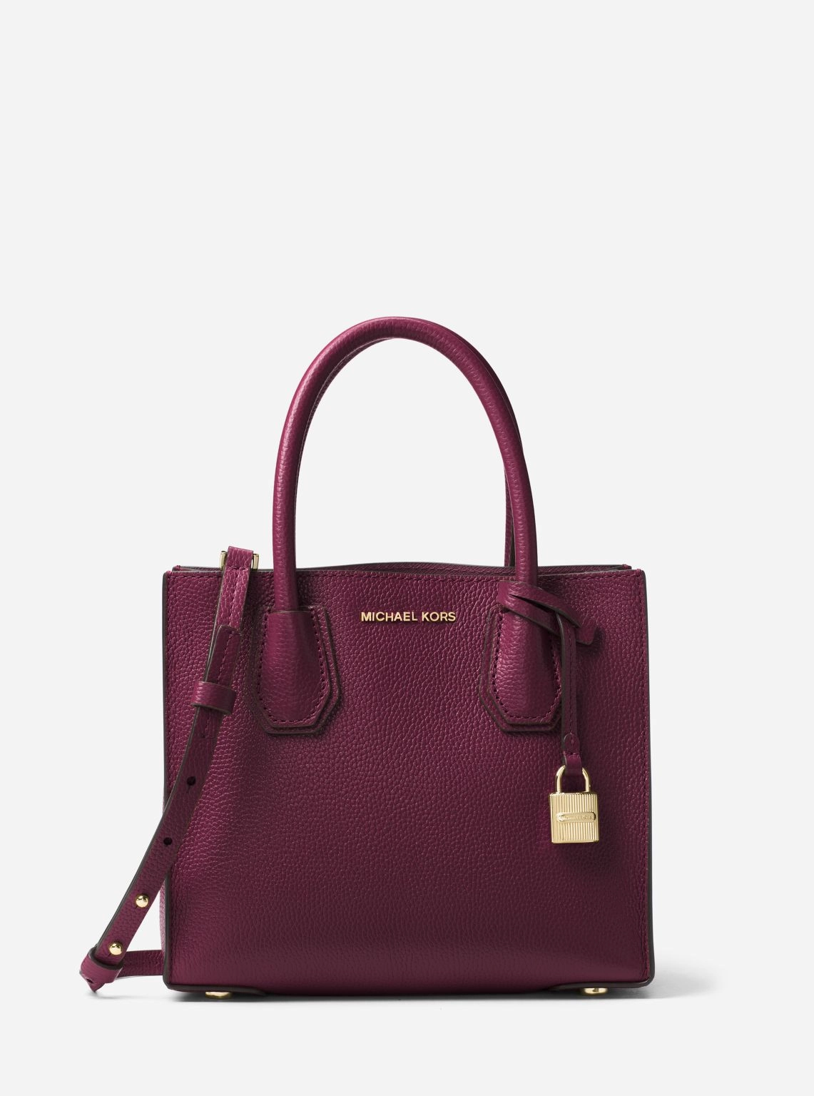 Mercer Medium Pebbled Leather Crossbody Bag