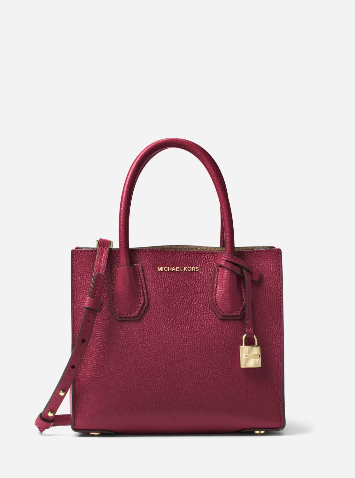 Mercer Medium Pebbled Leather Crossbody Bag