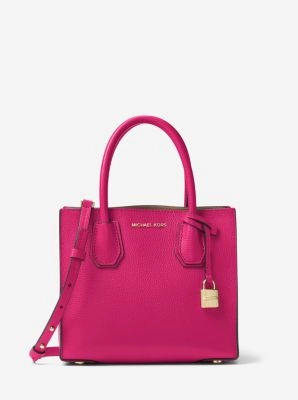 Mercer Medium Pebbled Leather Crossbody Bag