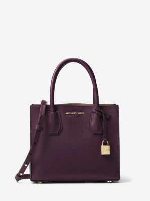 Mercer Medium Pebbled Leather Crossbody Bag