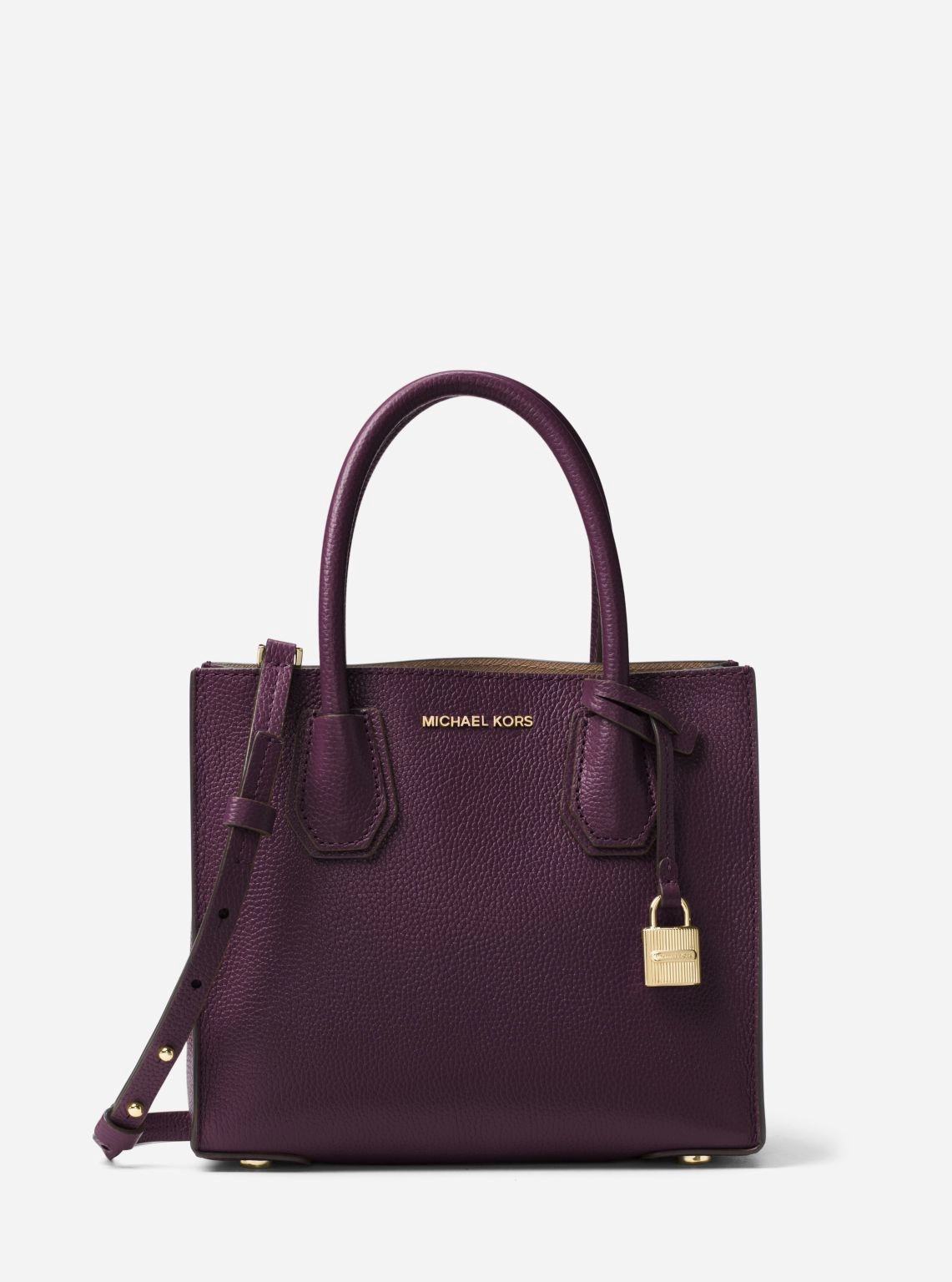 Mercer Medium Pebbled Leather Crossbody Bag