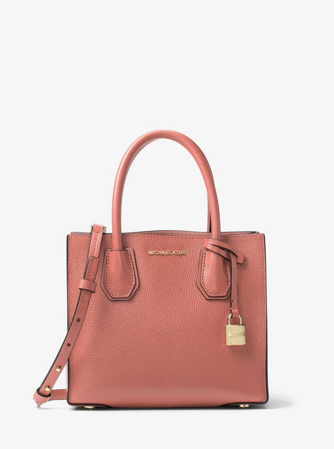 Mercer Medium Pebbled Leather Crossbody Bag