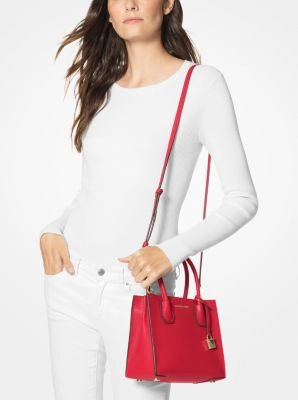 Mercer Medium Pebbled Leather Crossbody Bag