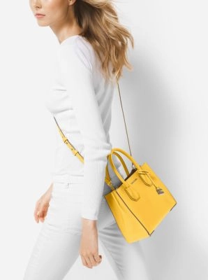 Mercer Medium Pebbled Leather Crossbody Bag