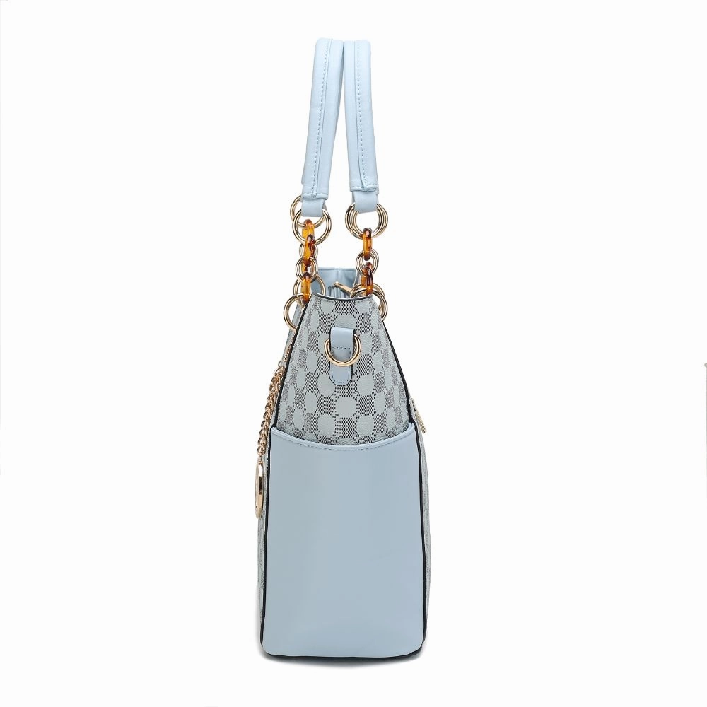 Merlina 2 PCS Women Tote Handbag with Wallet