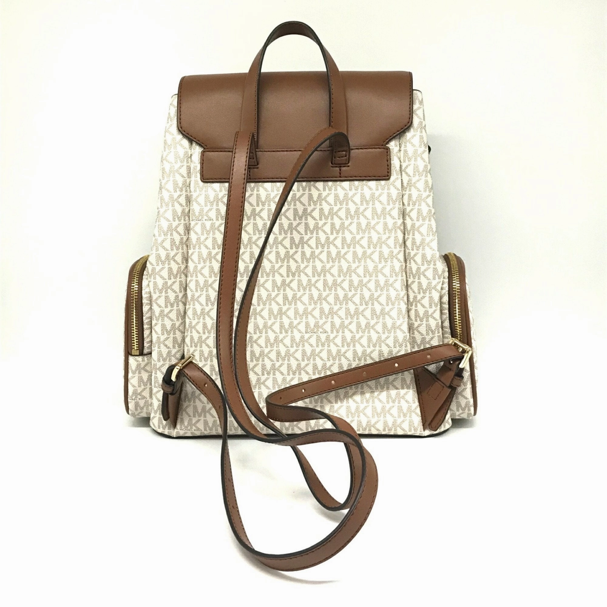 Michael Kors ivory Pvc Backpack (Pre-Owned)