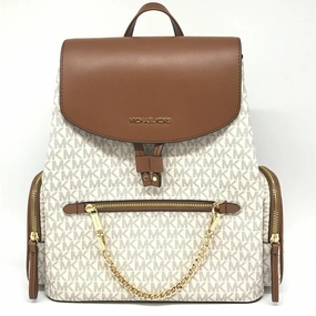 Michael Kors ivory Pvc Backpack (Pre-Owned)