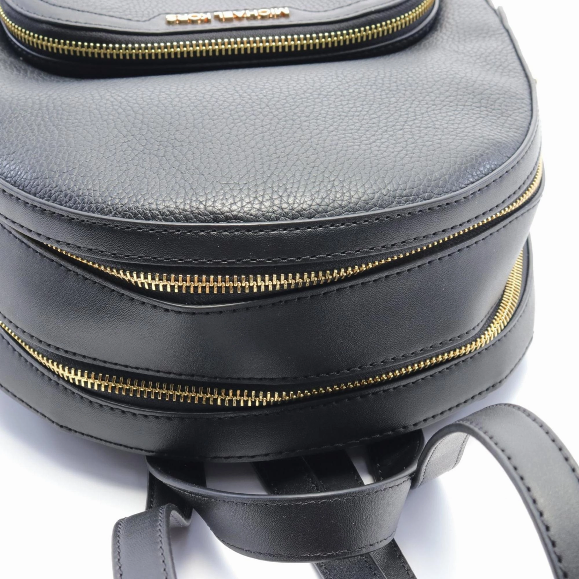 Michael Kors Jaycee Leather Backpack Bag (Pre-Owned)