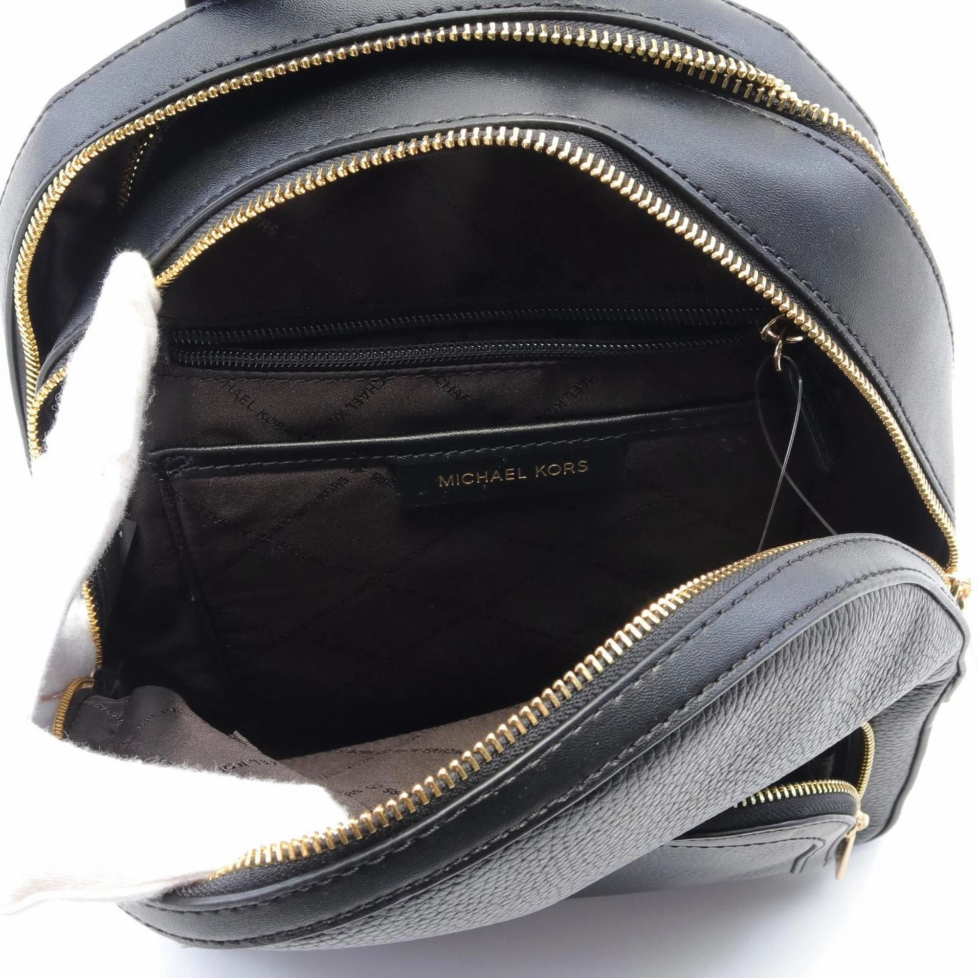 Michael Kors Jaycee Leather Backpack Bag (Pre-Owned)