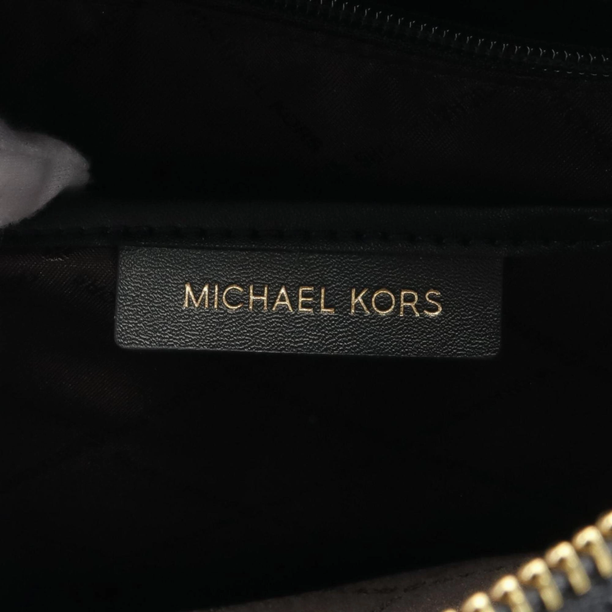 Michael Kors Jaycee Leather Backpack Bag (Pre-Owned)