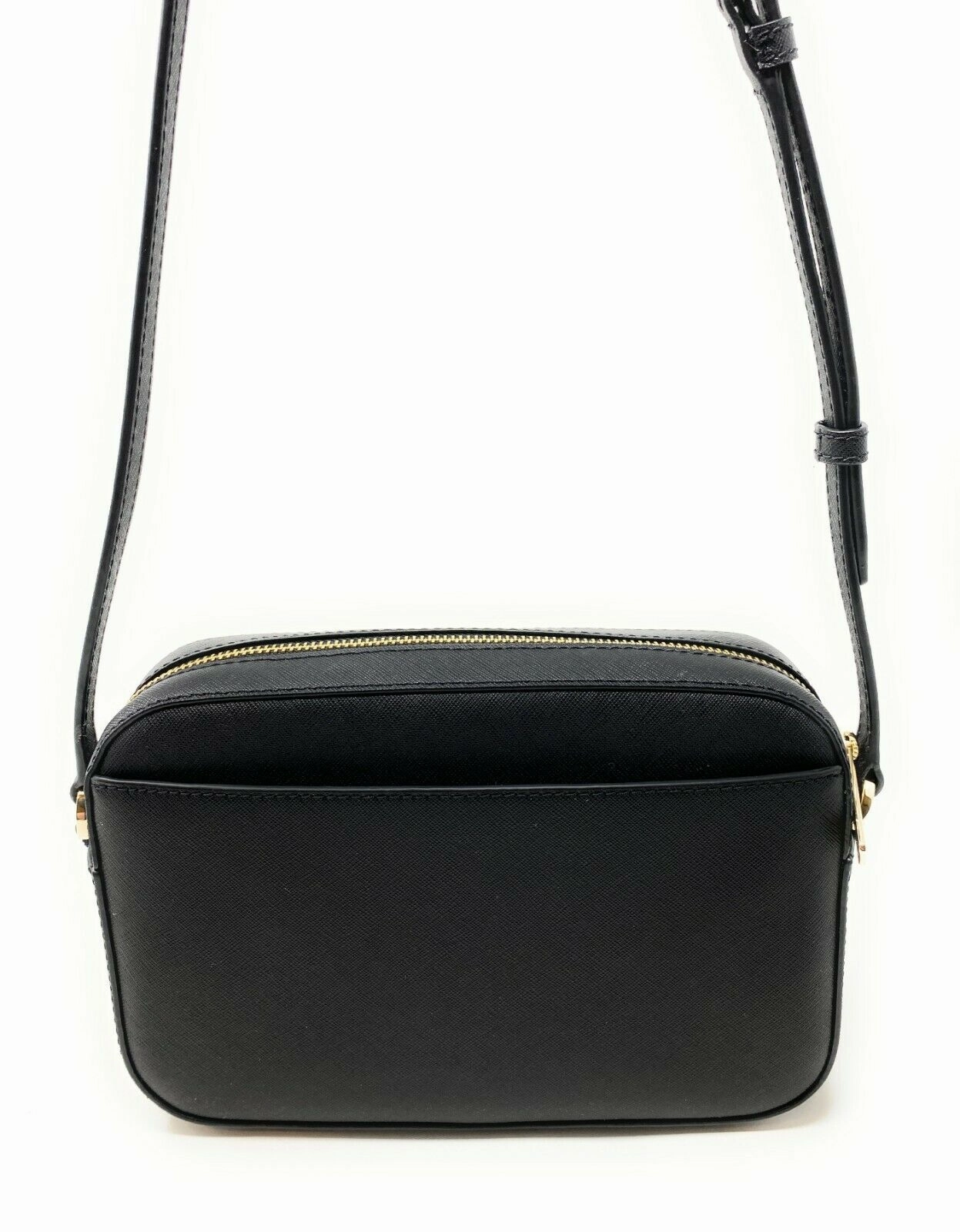 MICHAEL KORS Jet Set Zip ChainSaffiano Leather Crossbody Bag