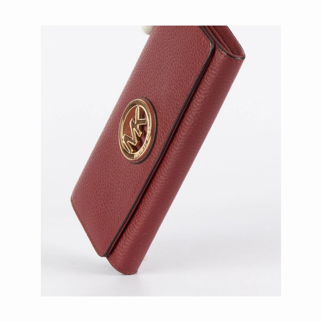 Michael Kors Leather Fulton Wallet