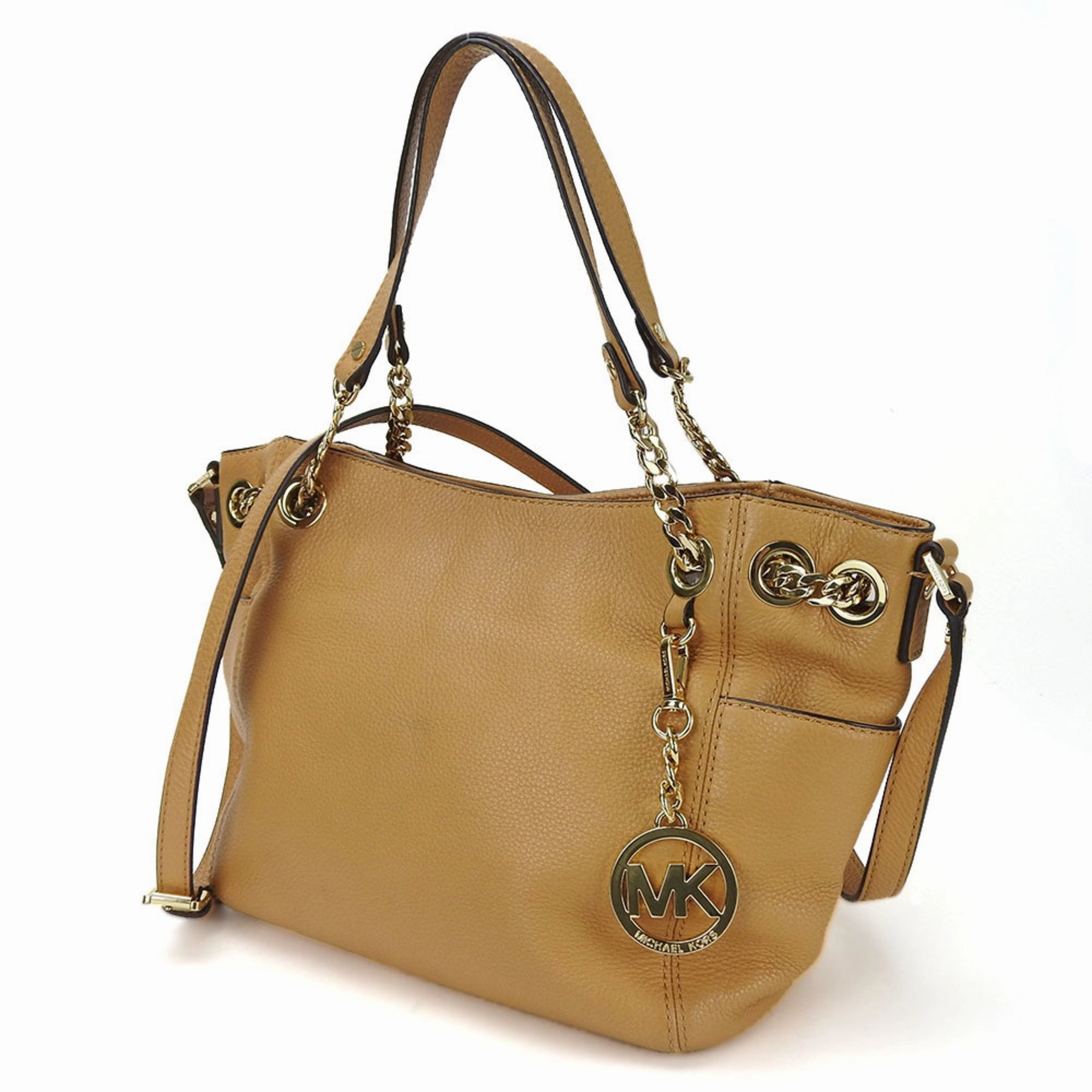 Michael Kors  Leather Shoulder Bag Tote Bag (Pre-Owned)