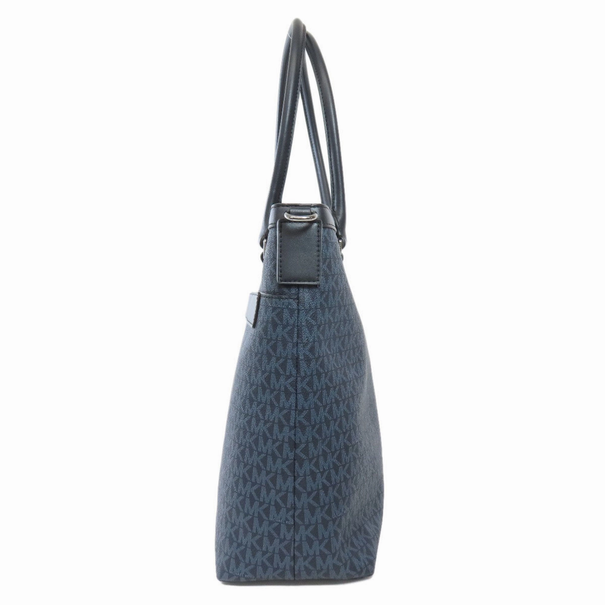 Michael Kors  Navy Pvc Tote Bag (Pre-Owned)