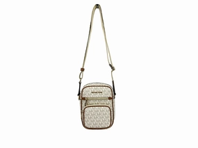 Michael Kors North South Medium Crossbody Bag Vanilla
