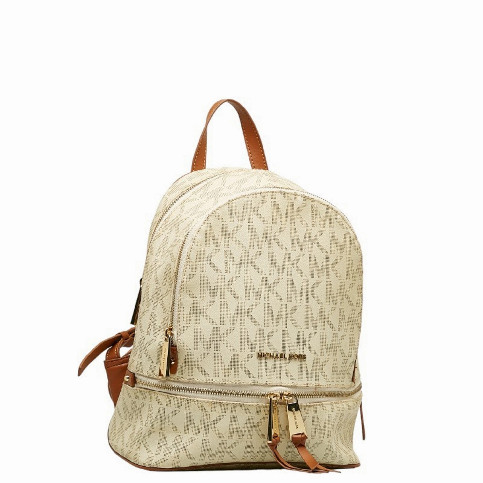 Michael Kors  Pvc Leather Backpack (Pre-Owned)
