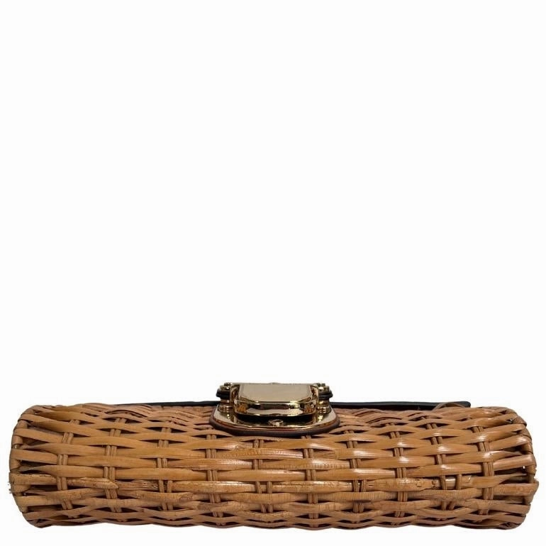 Michael Kors Santorini Wicker Clutch