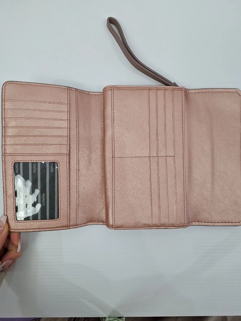 Mimco Turnlock Rose Gold Wallet Wristlet