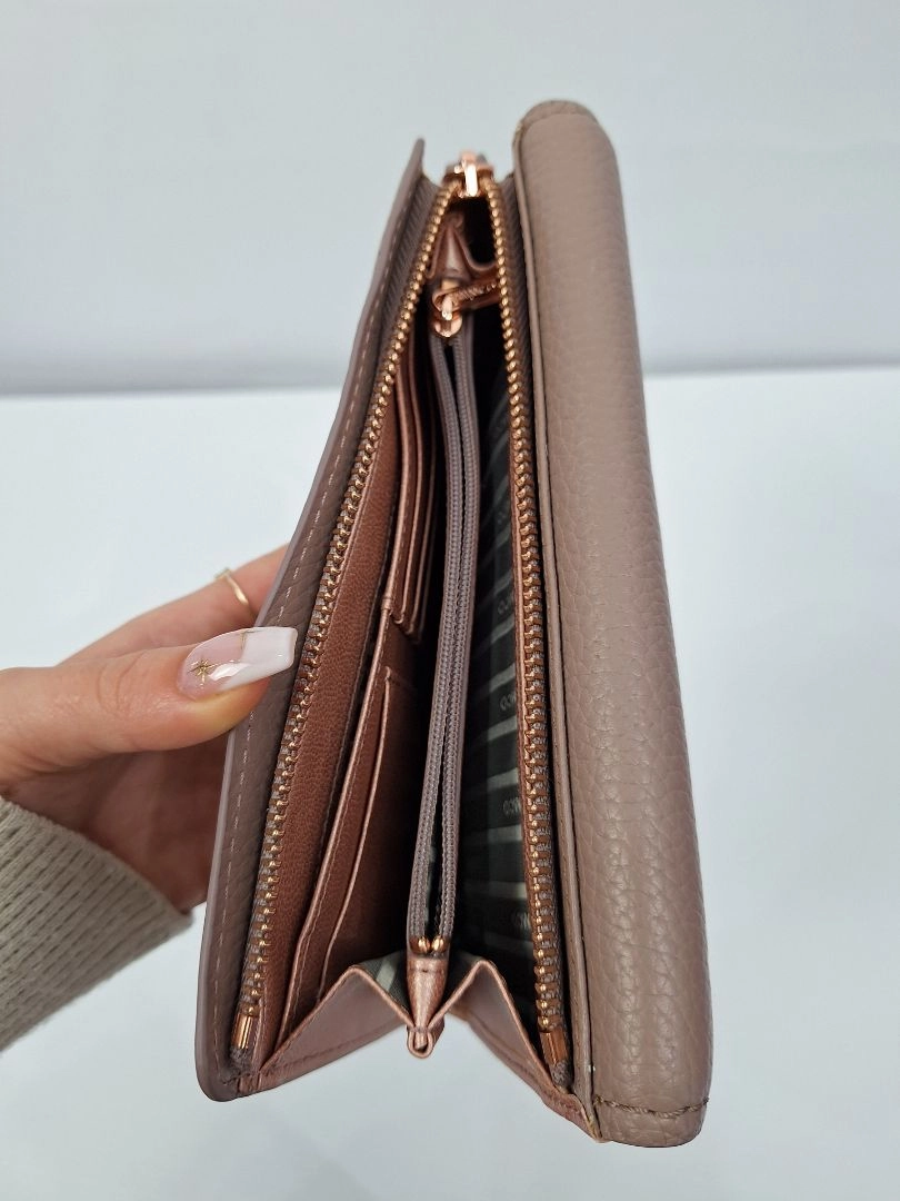 Mimco Turnlock Rose Gold Wallet Wristlet