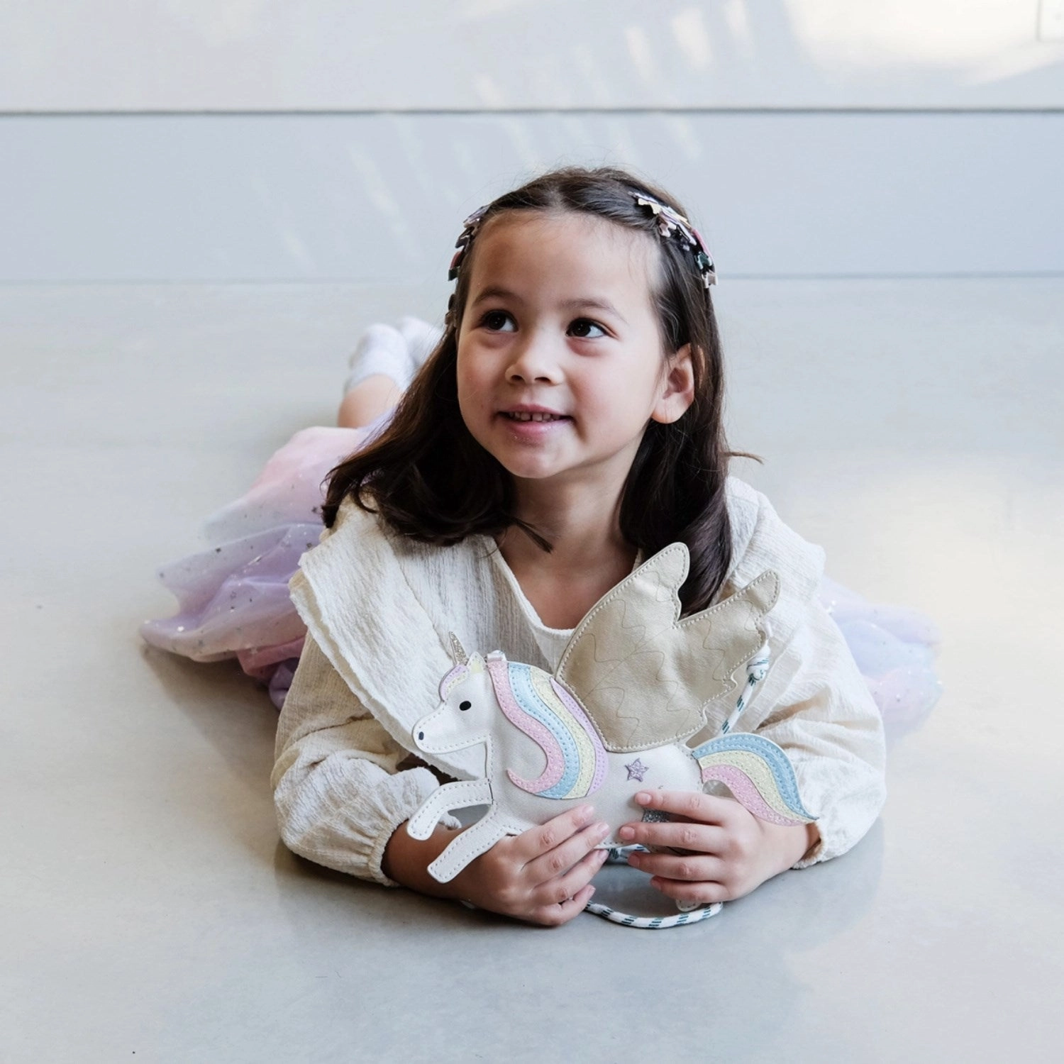 Mimi & Lula Bag with Strap - Flying Unicorn Dreamland