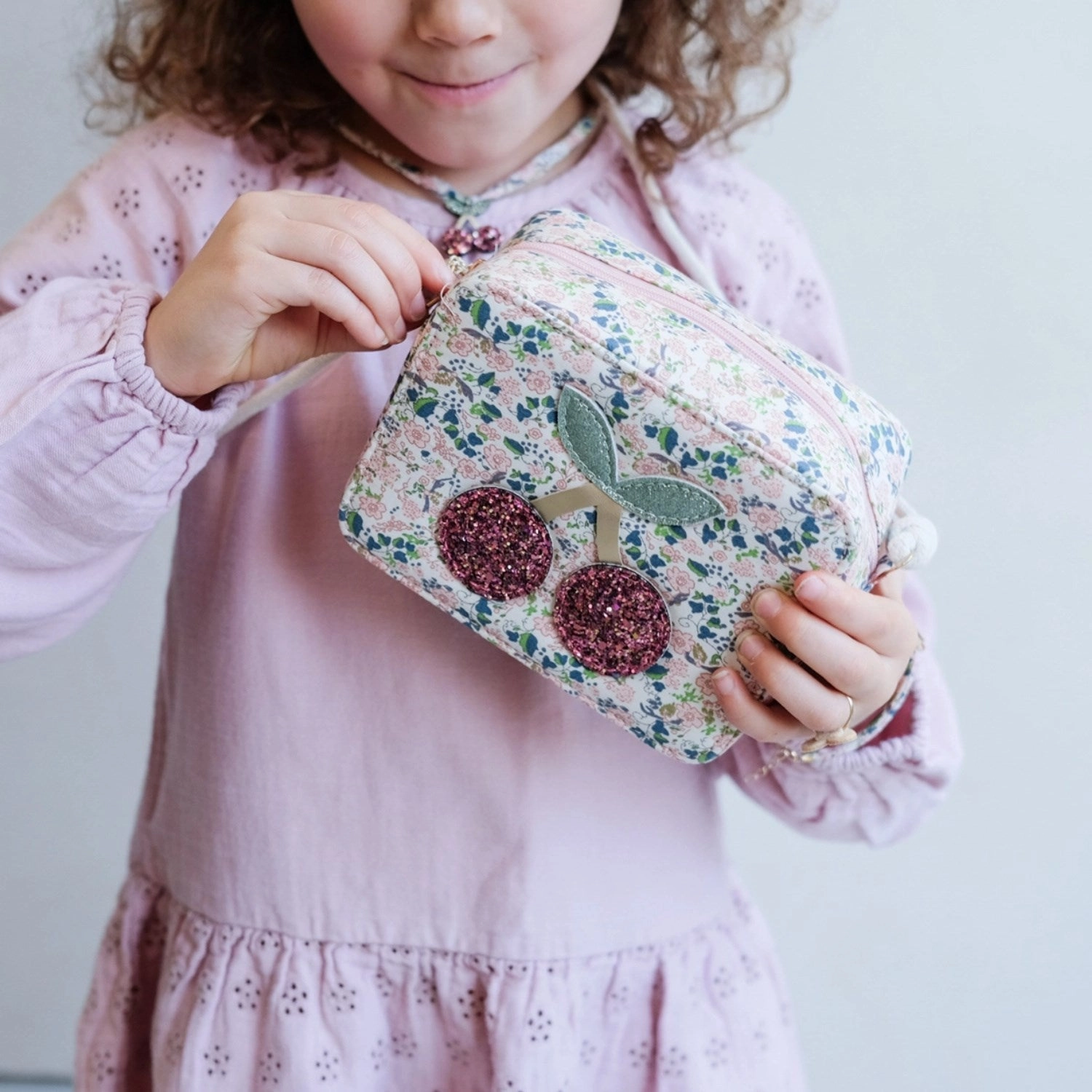 Mimi & Lula Shoulder Bag - Floral Cherries Florence