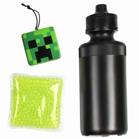 Minecraft Creeper Ghoul 16" Backpack and Lunch Kit 5pc Set - One Size