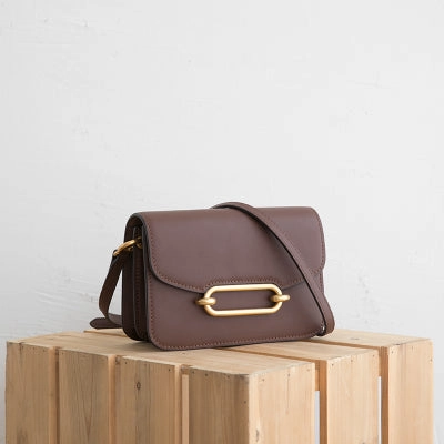 Minimalist Leather Womens Stylish Small Crossbody Purse Shoulder Bag for Women