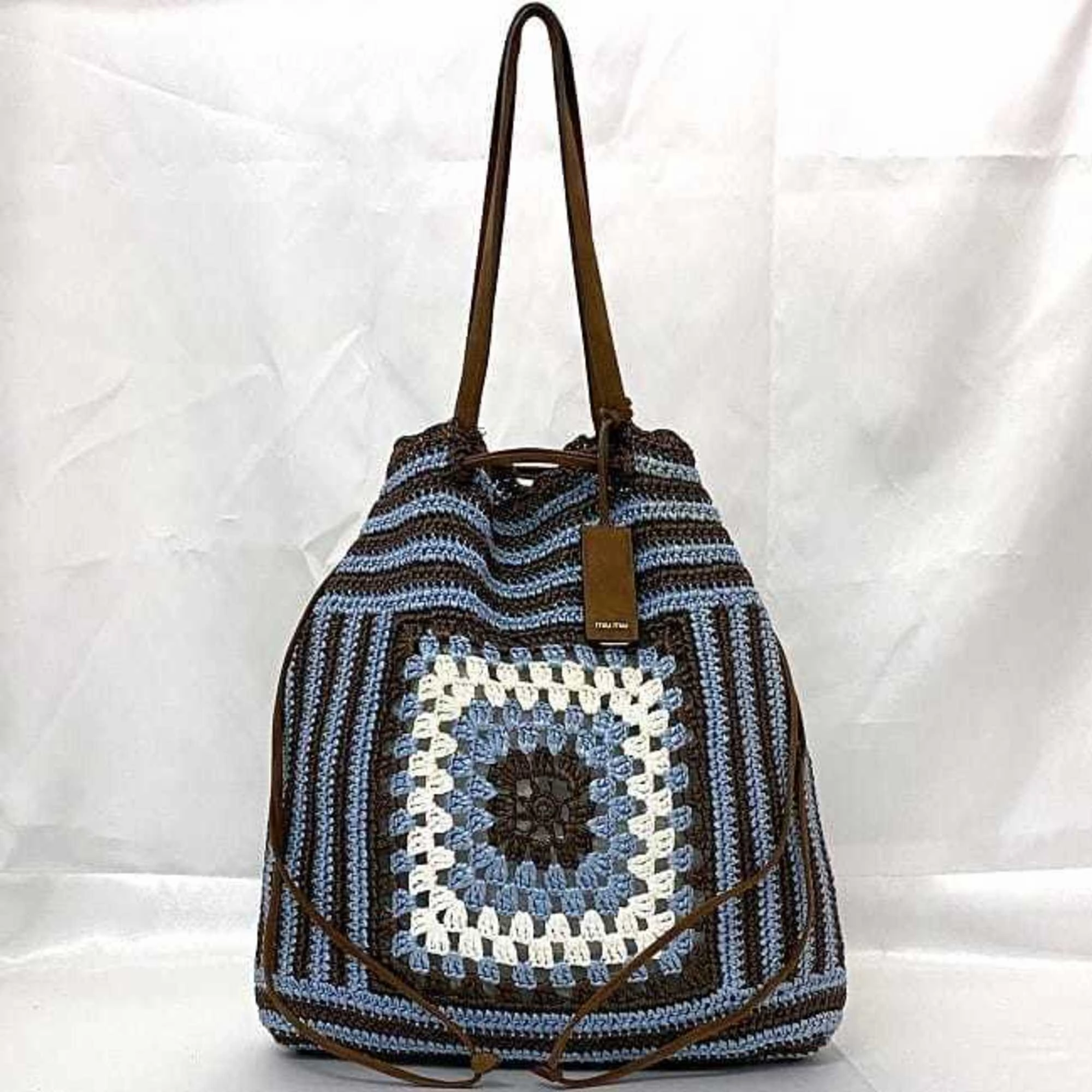 Miu Miu -- Wicker Tote Bag (Pre-Owned)