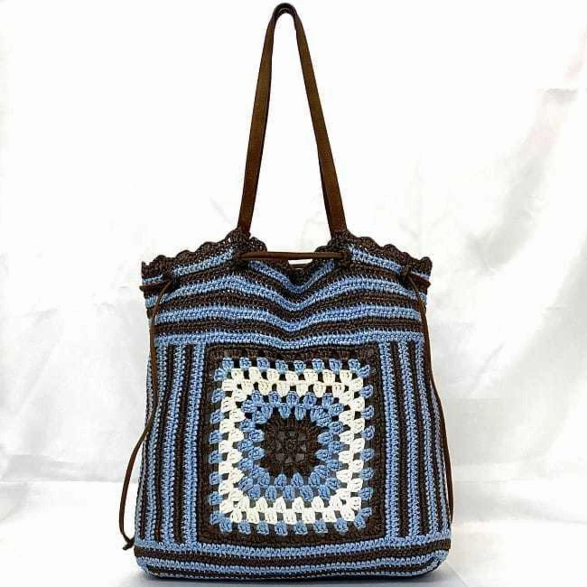 Miu Miu -- Wicker Tote Bag (Pre-Owned)