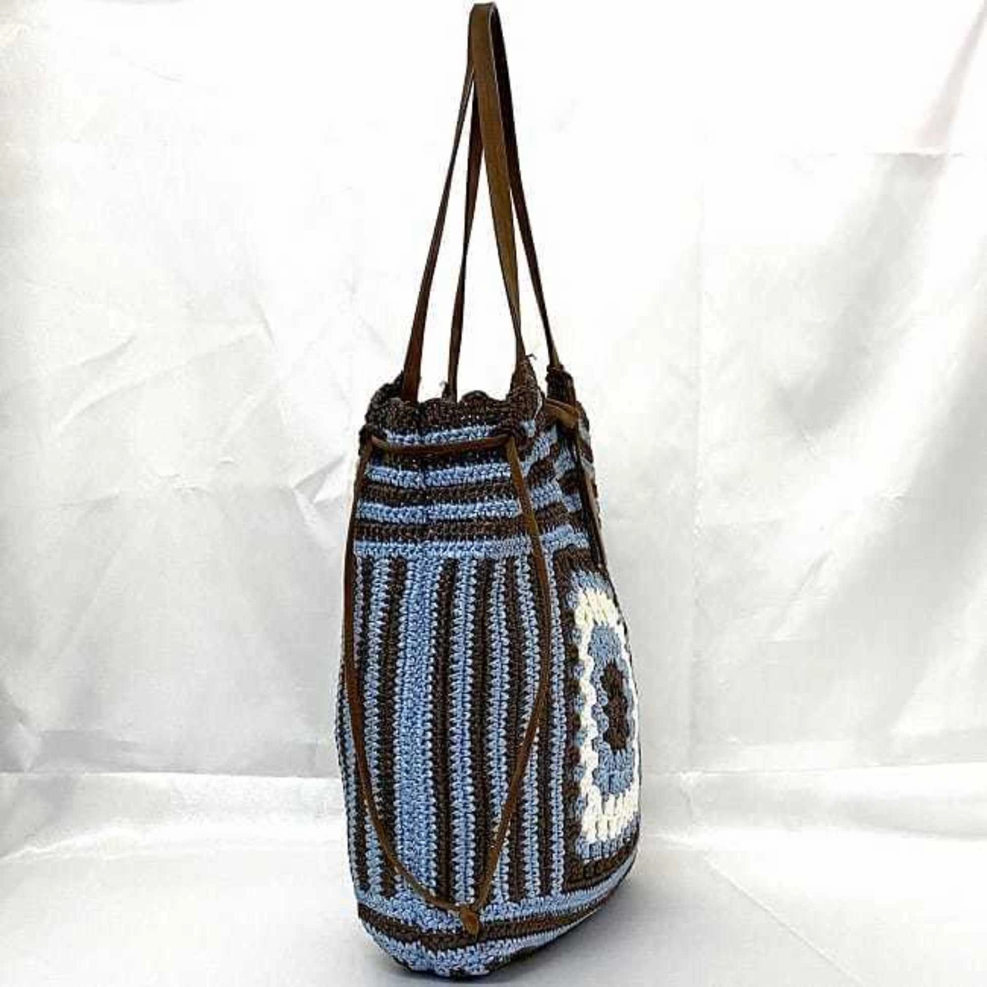 Miu Miu -- Wicker Tote Bag (Pre-Owned)