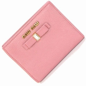 Miu Miu Leather Wallet (Bi-Fold) (Pre-Owned)