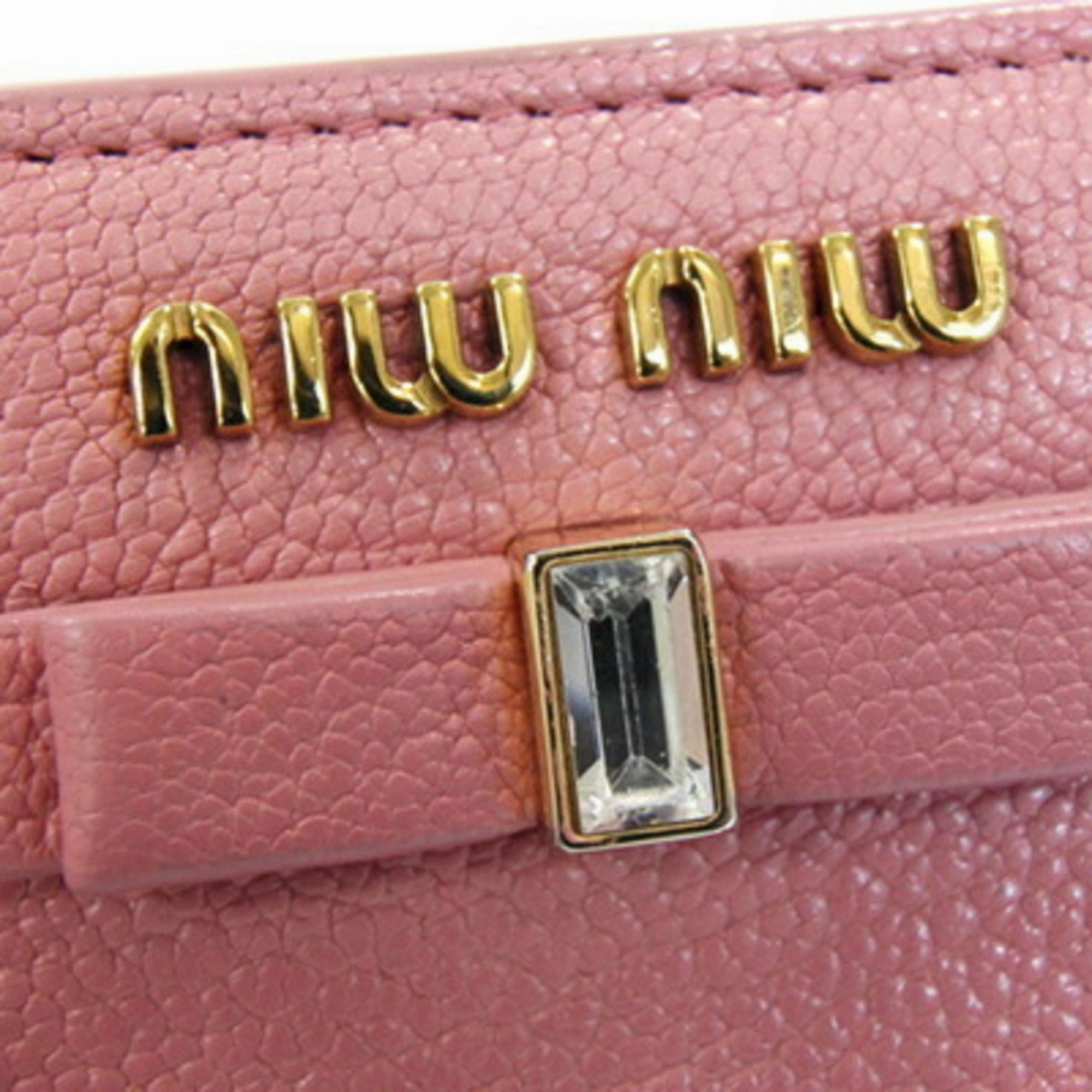 Miu Miu Leather Wallet (Bi-Fold) (Pre-Owned)