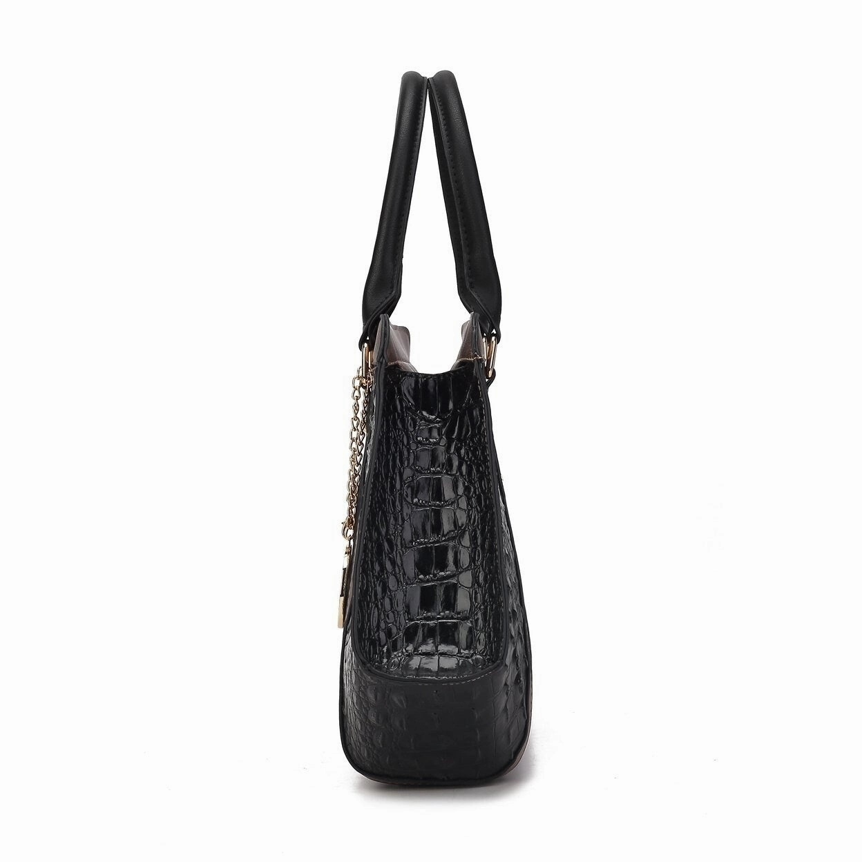 MKF Collection Daisy 2 PCS Croco Satchel bag & Wallet by Mia K.
