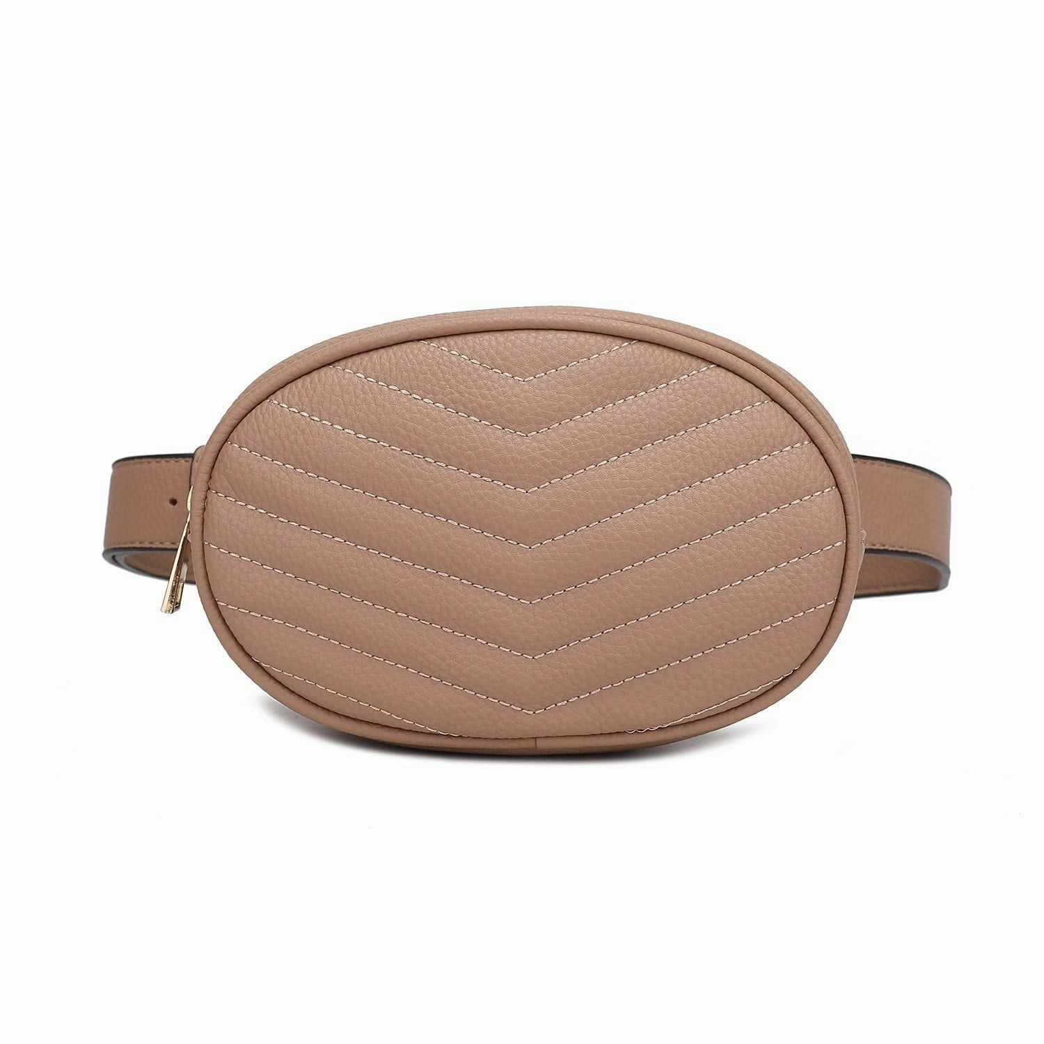 MKF Collection Fatima Quilted Chevron Women's Belt Bag by Mia K.