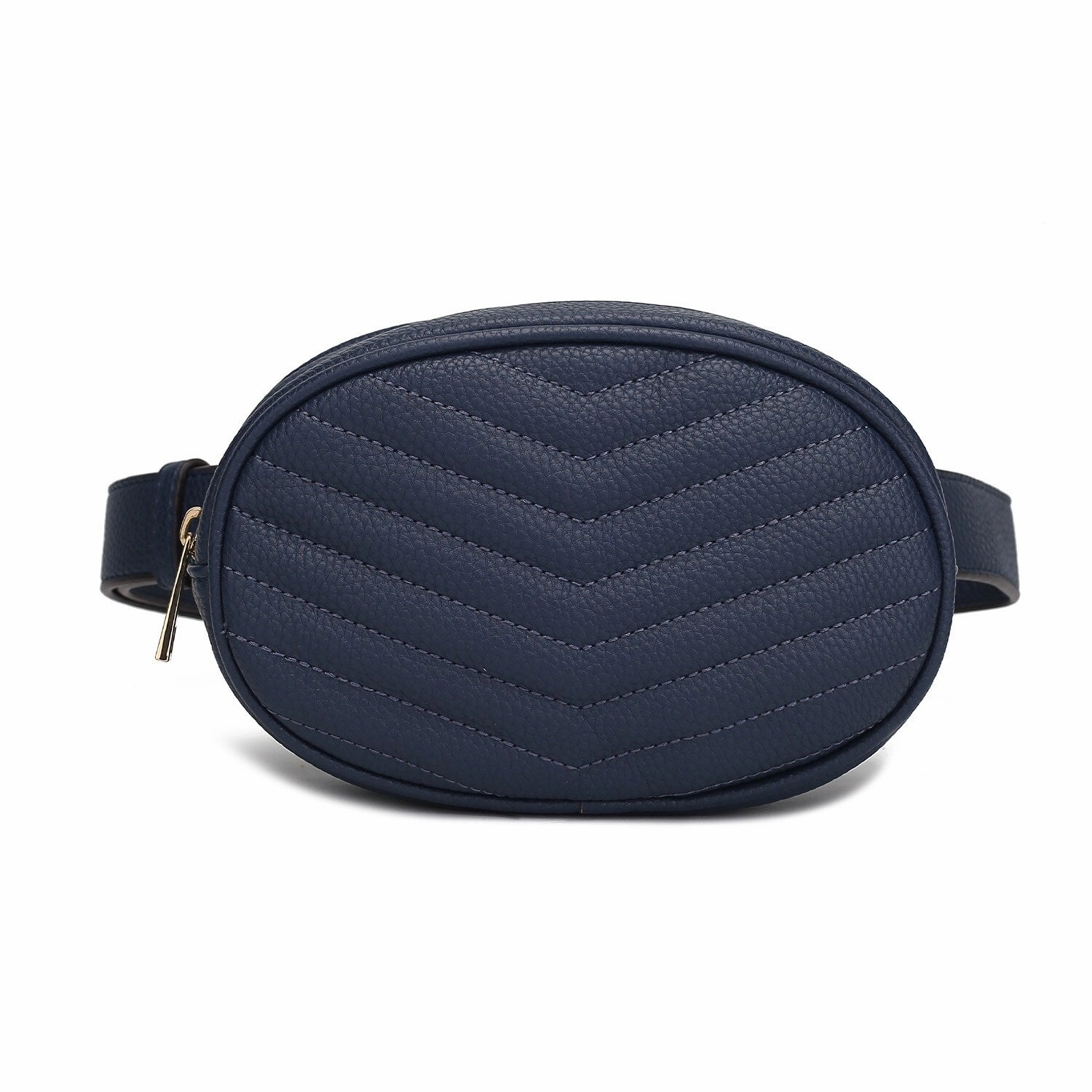 MKF Collection Fatima Quilted Chevron Women's Belt Bag by Mia K.