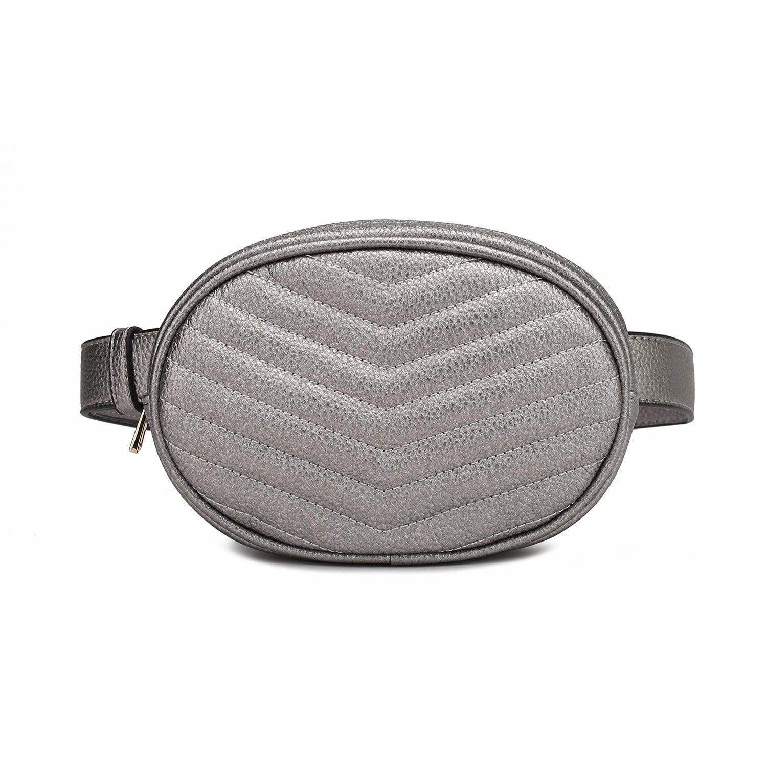 MKF Collection Fatima Quilted Chevron Women's Belt Bag by Mia K.