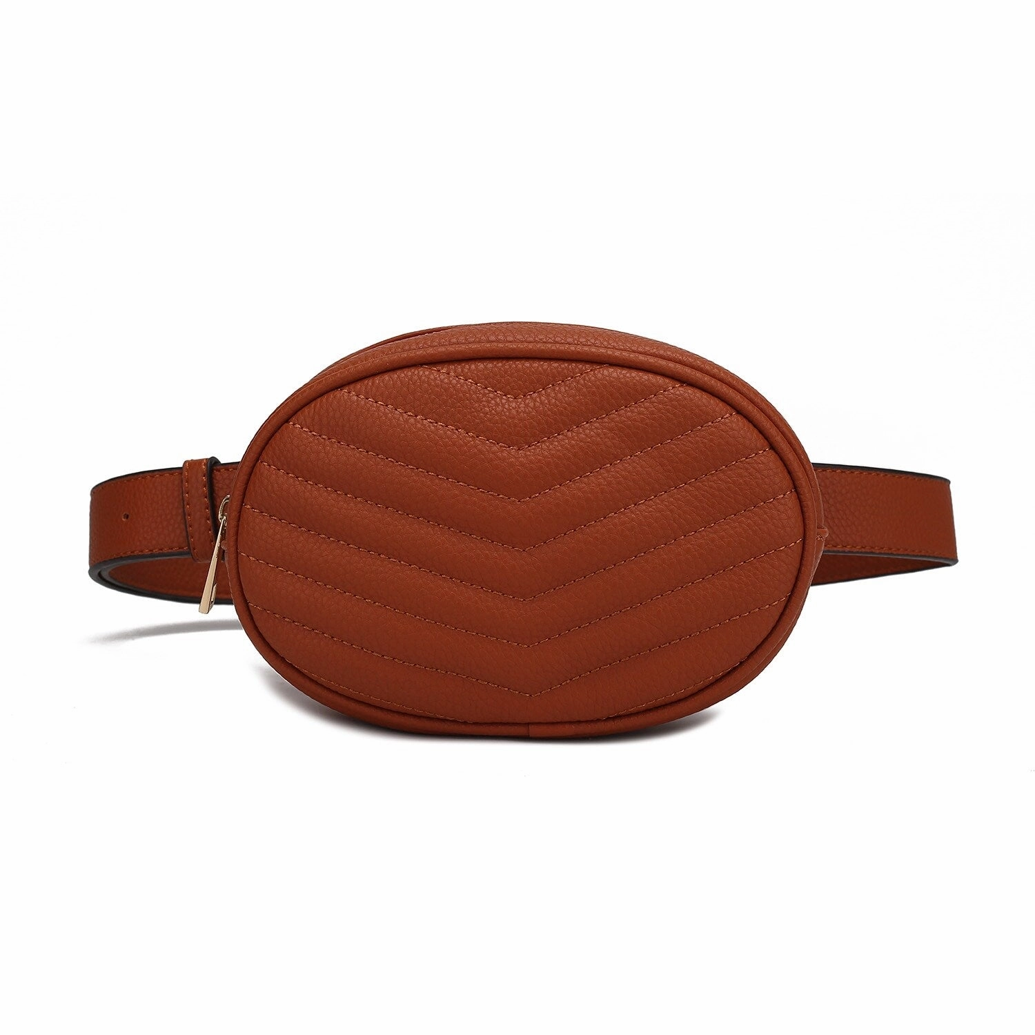 MKF Collection Fatima Quilted Chevron Women's Belt Bag by Mia K.