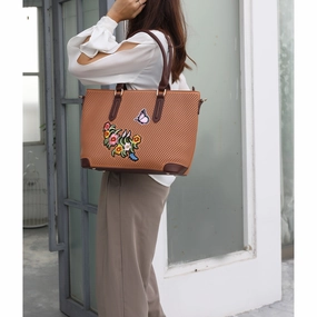 MKF Collection Spiral Designer Handbag by Mia K.