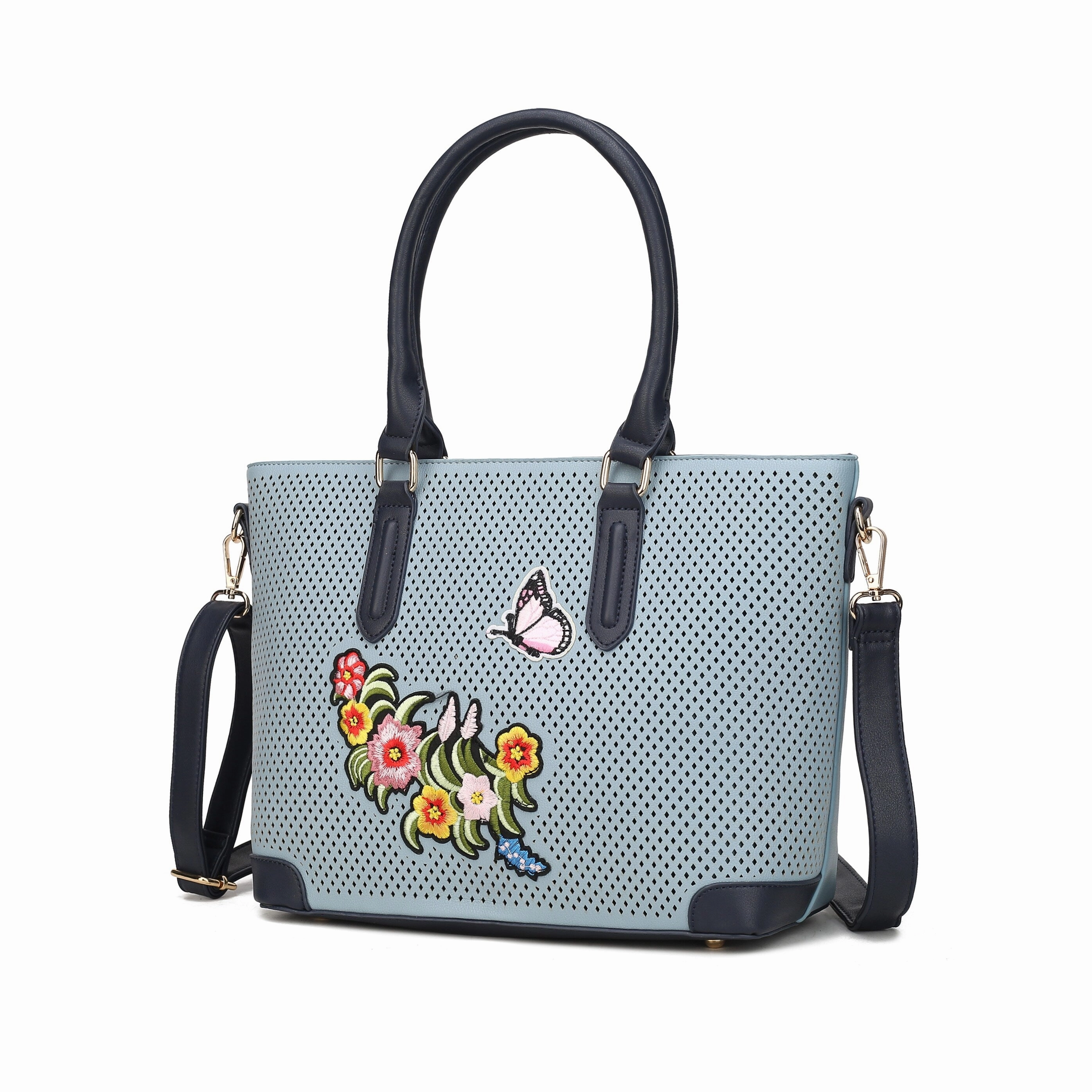 MKF Collection Spiral Designer Handbag by Mia K.