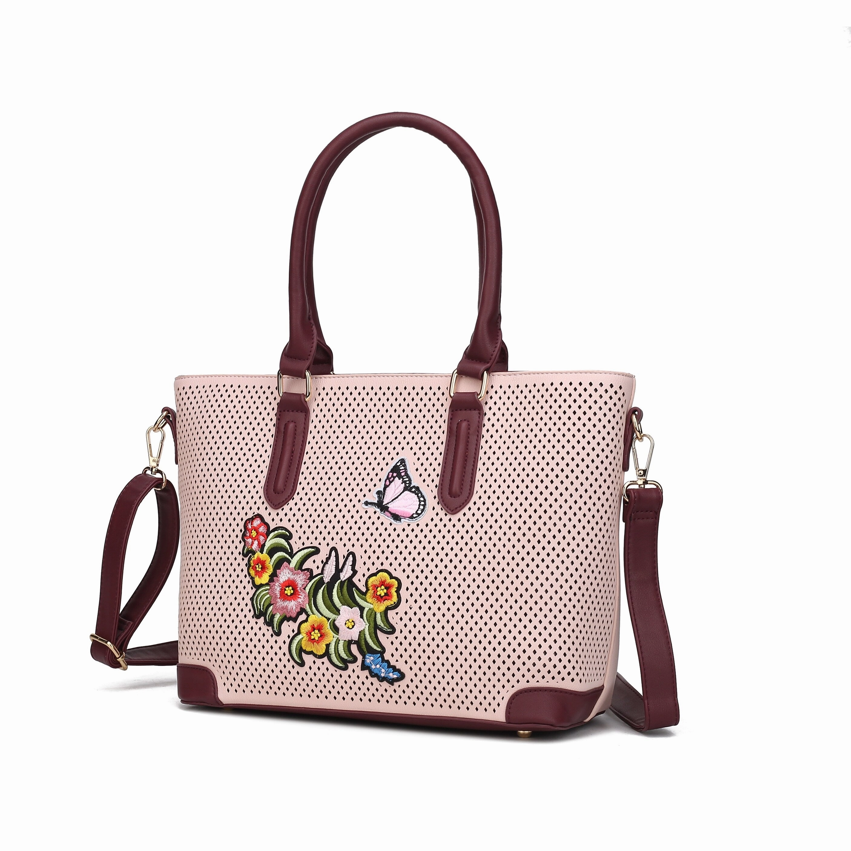 MKF Collection Spiral Designer Handbag by Mia K.