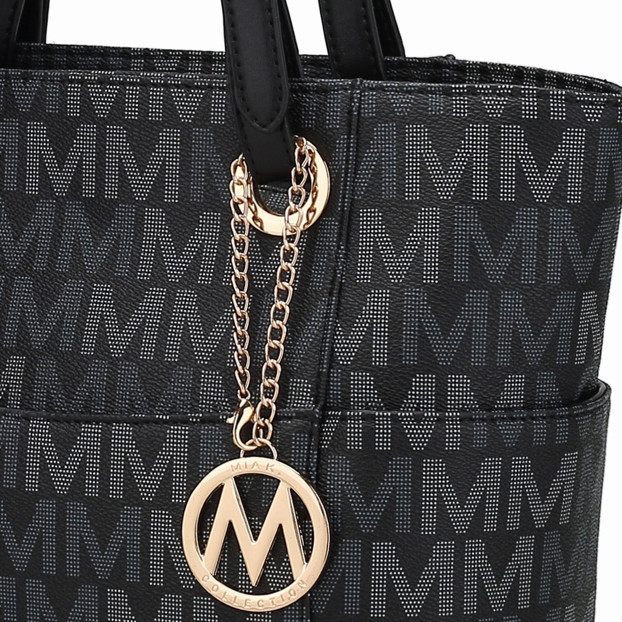 Mkfcollection Cavalli Signature Tote Bag Vegan Leather Designer Handbag
