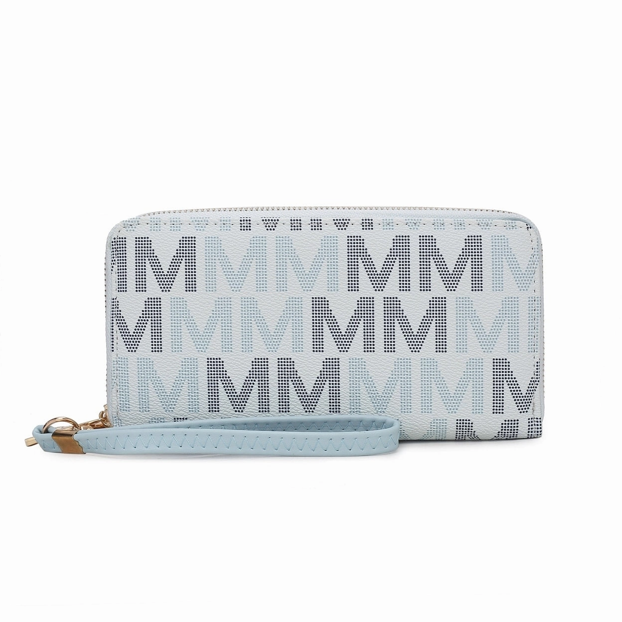 Mkfcollection Hofstra Signature Wallet Vegan Leather Designer Handbag