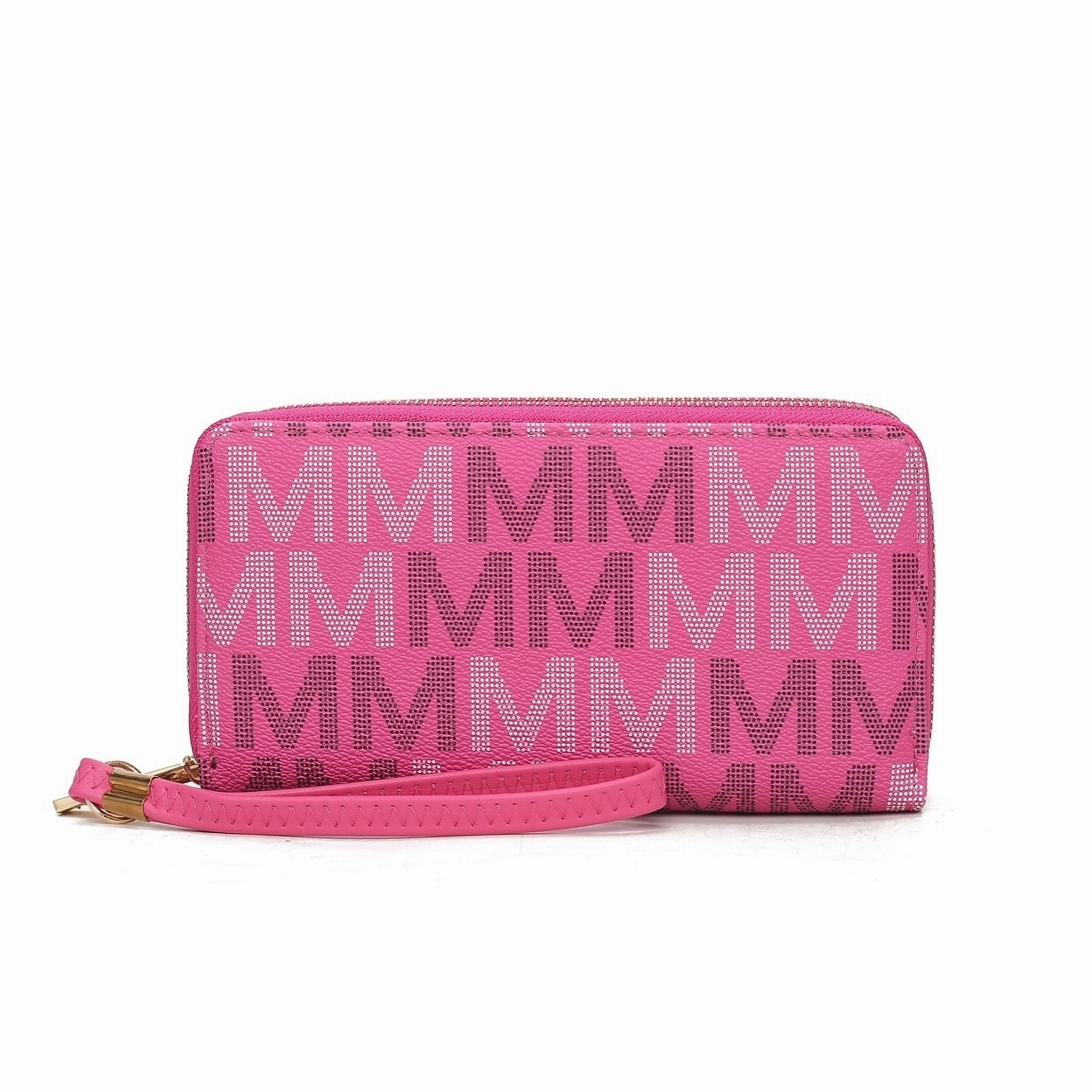 Mkfcollection Hofstra Signature Wallet Vegan Leather Designer Handbag