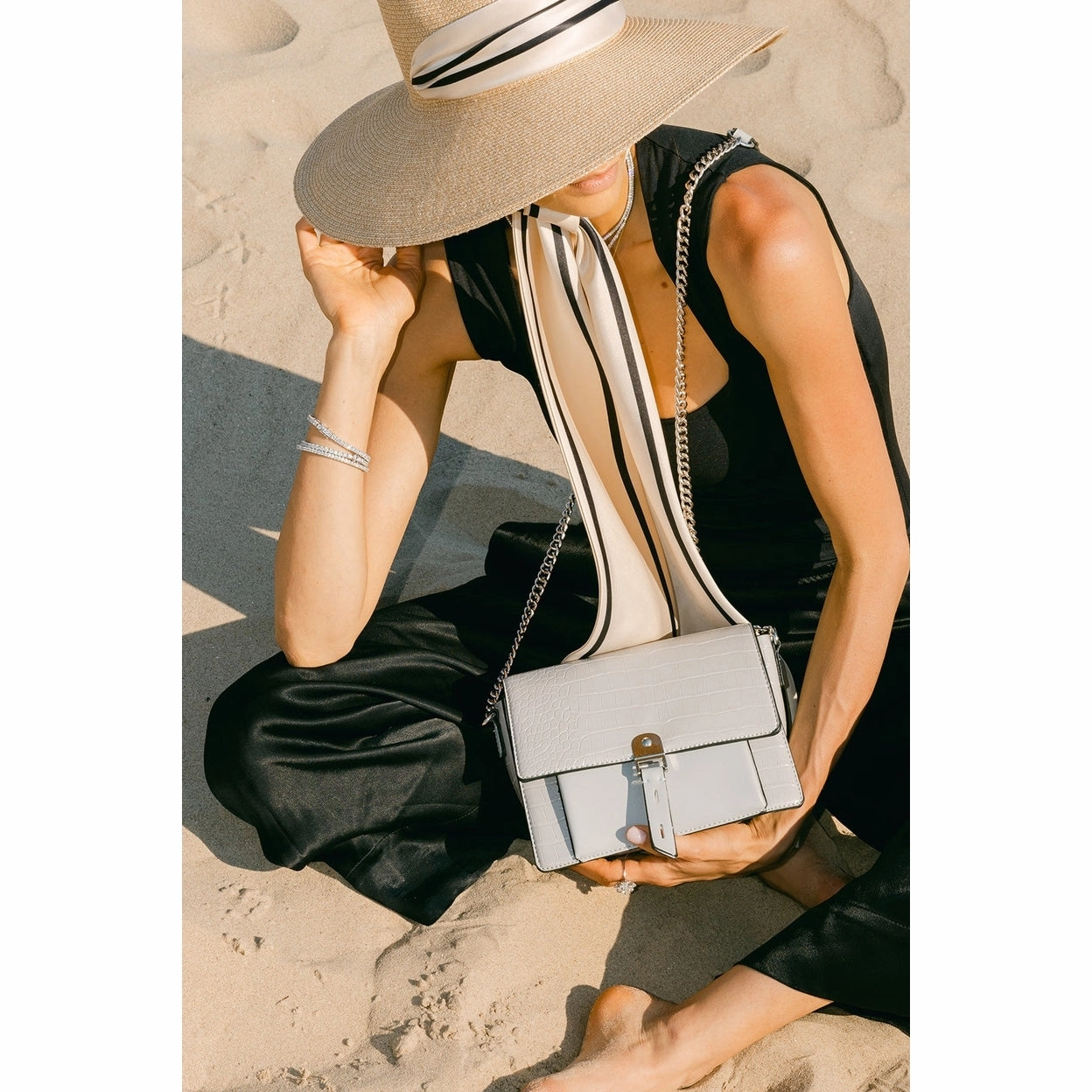Mkfcollection Hope Shoulder Bag Vegan Leather Designer Handbag