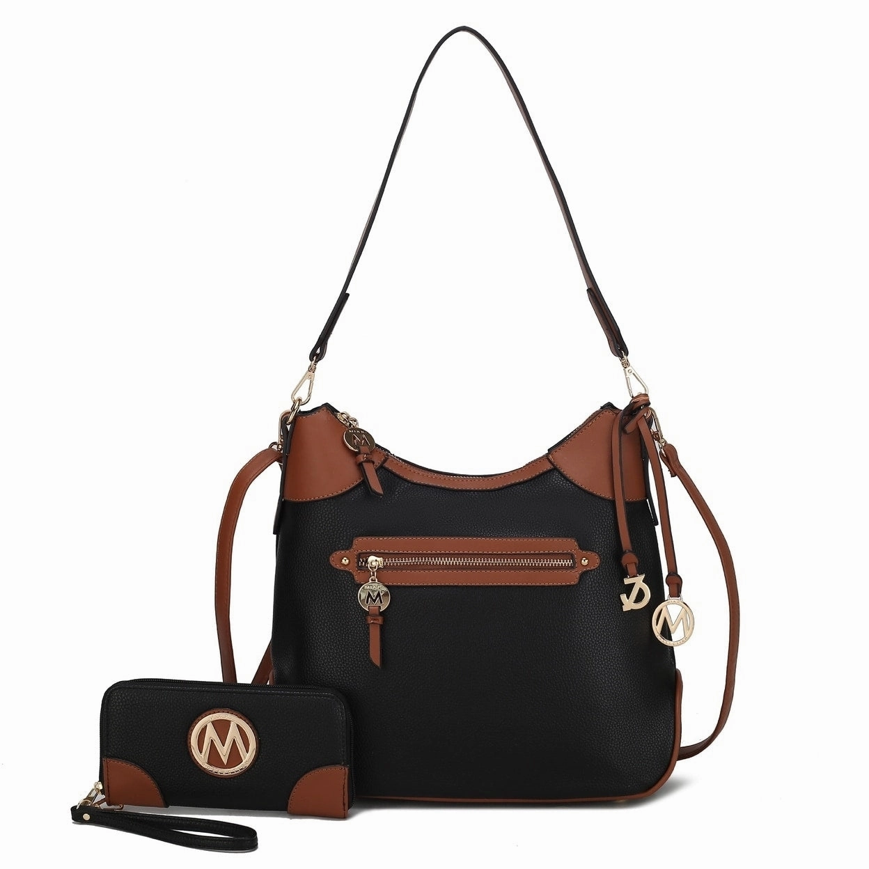 Mkfcollection Josie Shoulder Bag Vegan Leather Designer Handbag