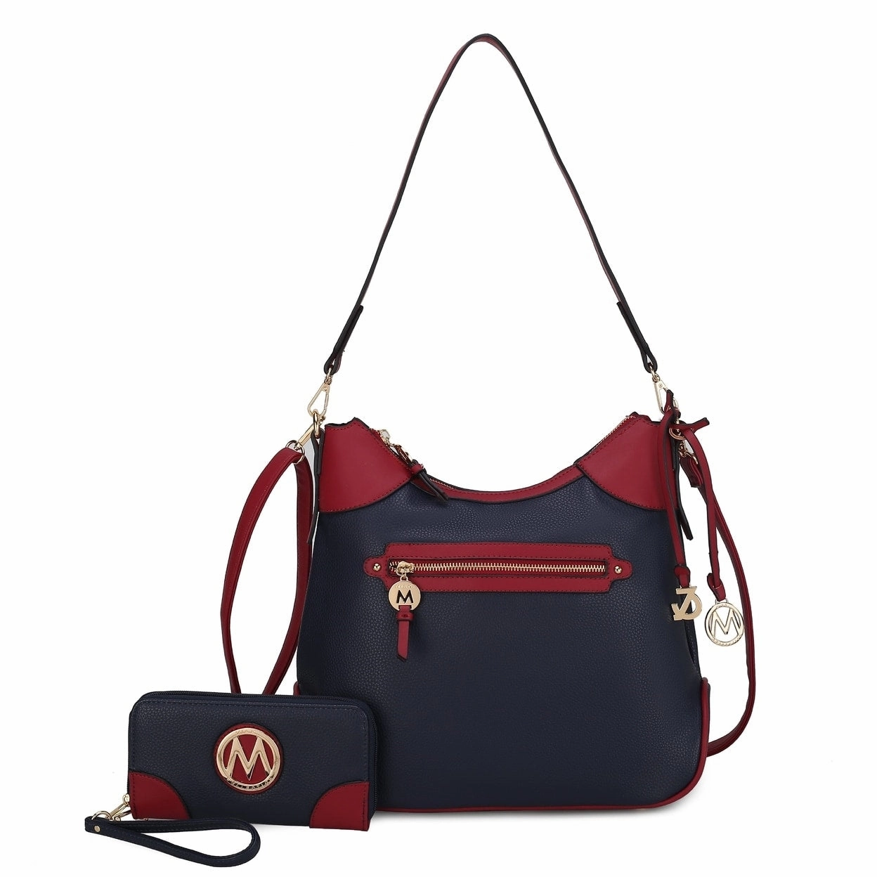 Mkfcollection Josie Shoulder Bag Vegan Leather Designer Handbag