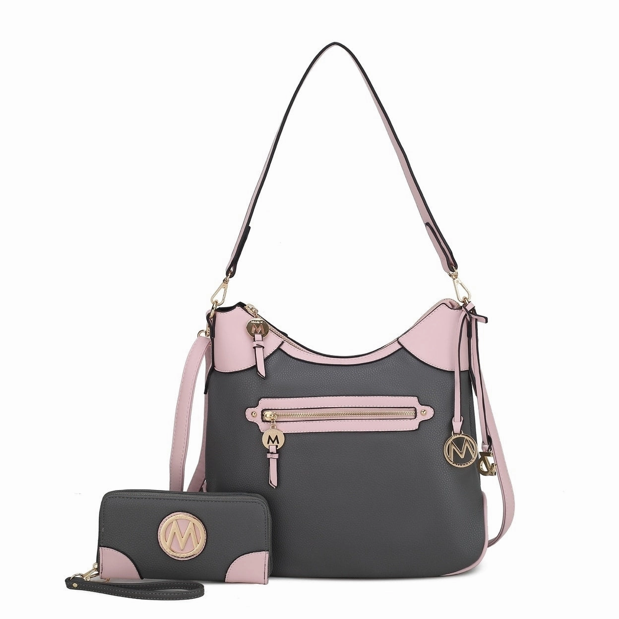Mkfcollection Josie Shoulder Bag Vegan Leather Designer Handbag