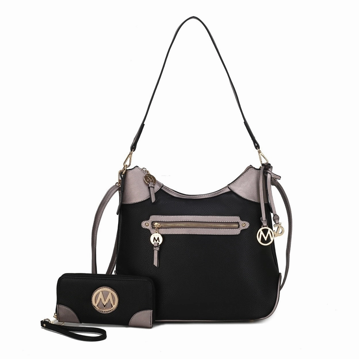Mkfcollection Josie Shoulder Bag Vegan Leather Designer Handbag