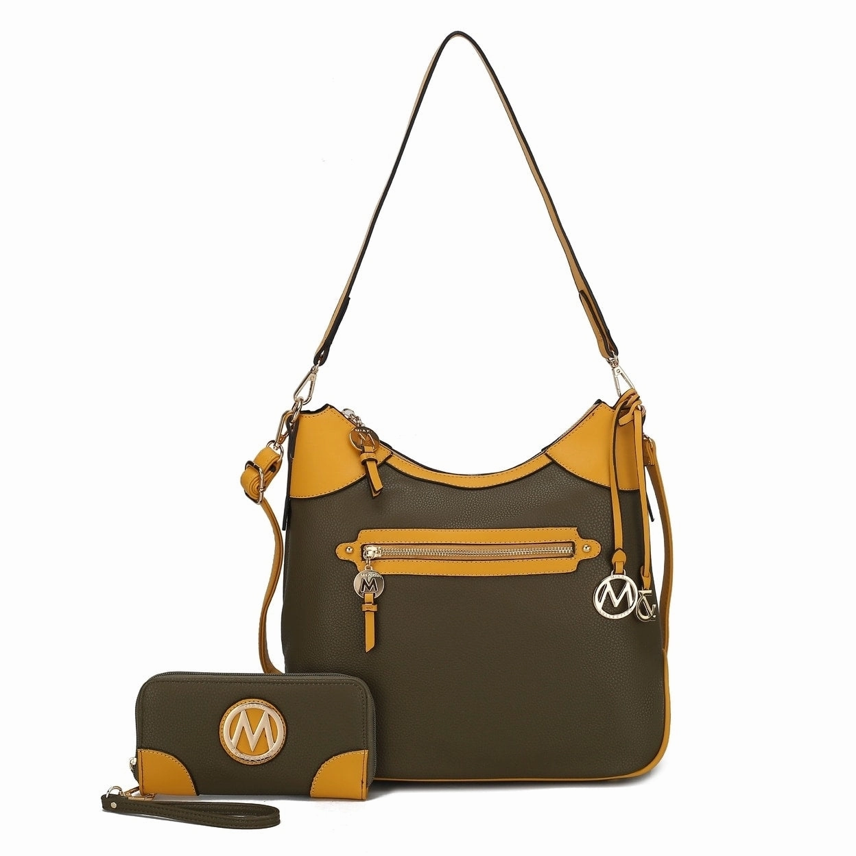 Mkfcollection Josie Shoulder Bag Vegan Leather Designer Handbag