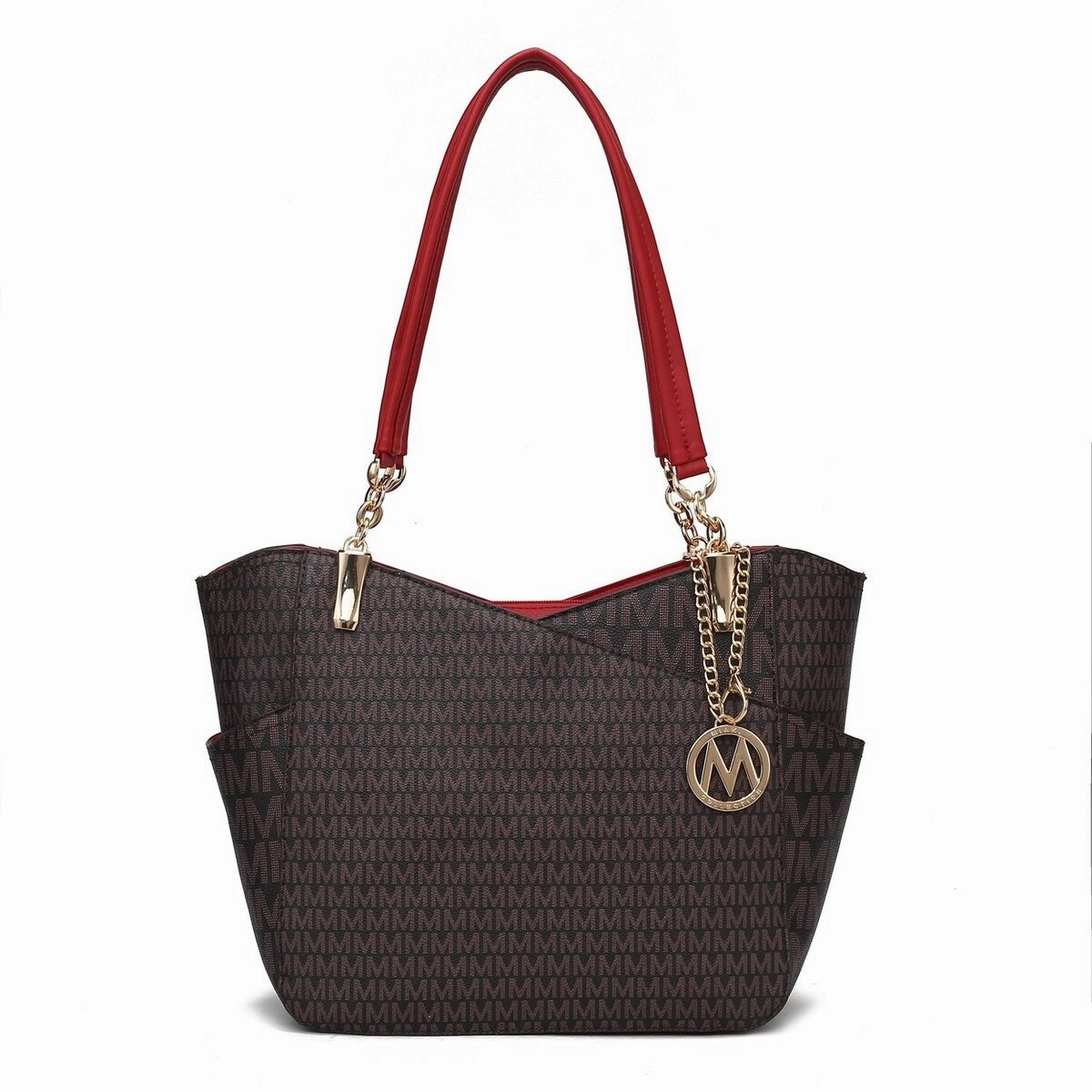Mkfcollection Jules Signature Tote Bag Vegan Leather Designer Handbag